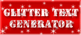 Glitter Text Maker