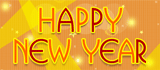 New Year Greetings Glitter Graphics